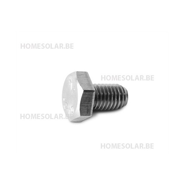 Boulon à tête hexagonale DIN933 - M10x25   INOX (100pcs)