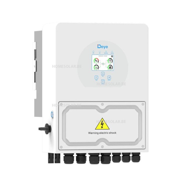 Onduleur hybrid DEYE SUN-5K Mono Batterie lithium.